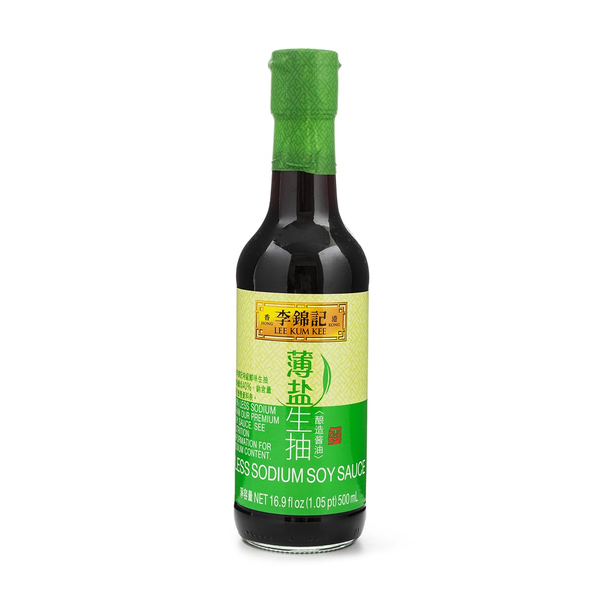 Lee Kum Kee, Less Sodium Soy Sauce, 16.5 Fl Oz