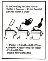 Namyang Korean Premium French Cafe Instant Coffee Mix (100 Sticks)