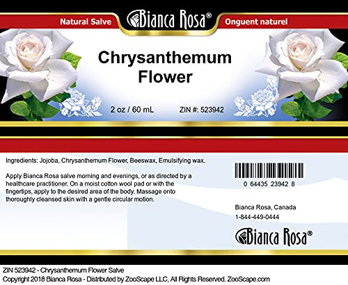 Bianca Rosa Chrysanthemum Flower Salve (2 oz, ZIN: 523942) - 2 Pack