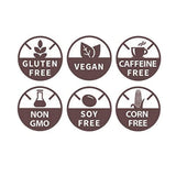 Missy J's Organic Carob Covered Almonds 6oz. | Carob Made w/Coconut Sugar, Vegan and Gluten-Free | Healthy Caffeine Free Substitute for Chocolate