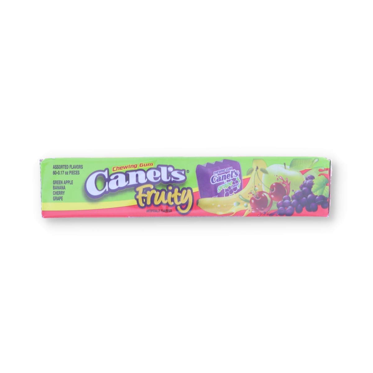 Canels Gum Fruity Flavor For Kids, 60 Count (GUM - CHANGE MAKER)