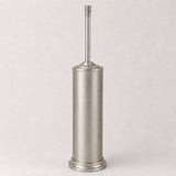 Nickel Toilet Brush and Holder Set?Extra Long Handled Toilet Bowl Brush and Holder?Stainless Steel Heavy Duty Toilet Brush for Bathroom,Deep Cleaning