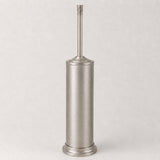 Nickel Toilet Brush and Holder Set?Extra Long Handled Toilet Bowl Brush and Holder?Stainless Steel Heavy Duty Toilet Brush for Bathroom,Deep Cleaning