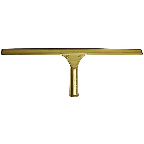 Ettore Solid Brass Window Squeegee, 16-Inch