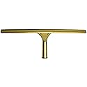 Ettore Solid Brass Window Squeegee, 16-Inch