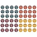 Kirkland Signature Organic K-Cups Variety Pack - Arabica, Single Serve Coffee Pods for Keurig Makers - 48 Pods in ComboCreations Box - Perfect