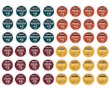 Kirkland Signature Organic K-Cups Variety Pack - Arabica, Single Serve Coffee Pods for Keurig Makers - 48 Pods in ComboCreations Box - Perfect
