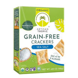 ARTISAN TROPIC Organic Sea Salt Crackers, 4.25 OZ