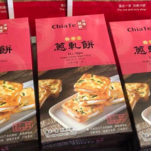 ChiaTe Green Onion Nougat Cookies (12pcs)