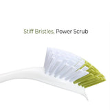 Dish Brush with Handle, Stiff Bristles Dish Scrubber for Pots, Pans & Sink Cleaning, 3 Pack