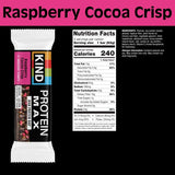 KIND Protein MAX Variety Pack, Dark Chocolate Crisp, Raspberry Cocoa Crisp, Crispy Chocolate Peanut Butter, 20g Protein, Low Sugar, 12ct
