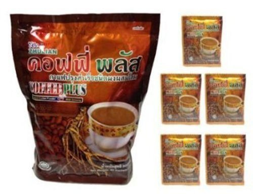 84 X 20 G Sachets Zhulian Instant Coffee Plus with Ginseng Herb Extract for Health