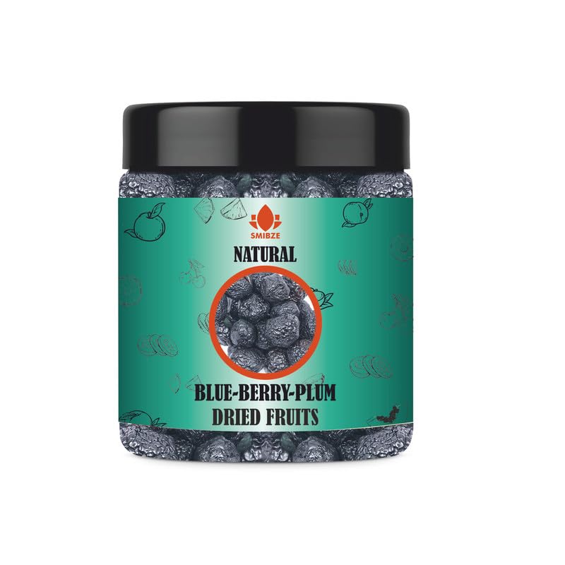 SMIBZE Natural Blueberry Plum - Dried Fruits 4 OZ / 113 Gram