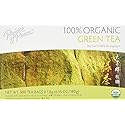 Prince of Peace Organic Green Tea, 100 Tea Bags - 100% Organic Green Tea - Unsweetened Green Tea - Lower Caffeine Alternative to Coffee - Herbal