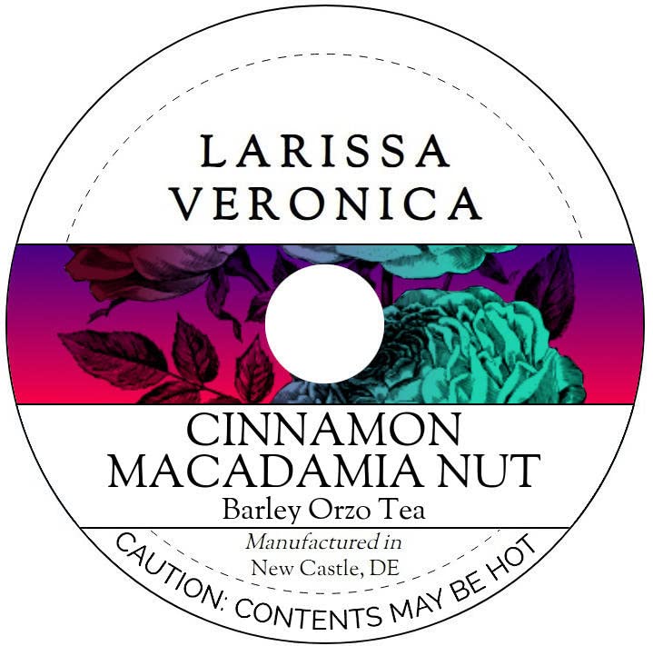 Cinnamon Macadamia Nut Barley Orzo Tea (Single Serve K-Cup Pods) (12 pods, ZIN: 575285) - 3 Pack