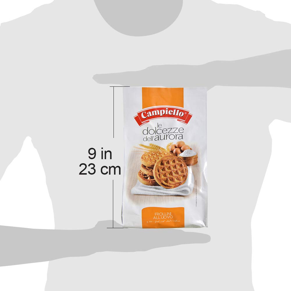 Campiello Le Dolcezze dell'Aurora Pasta Frolle, 8 Ounce (Pack of 6)
