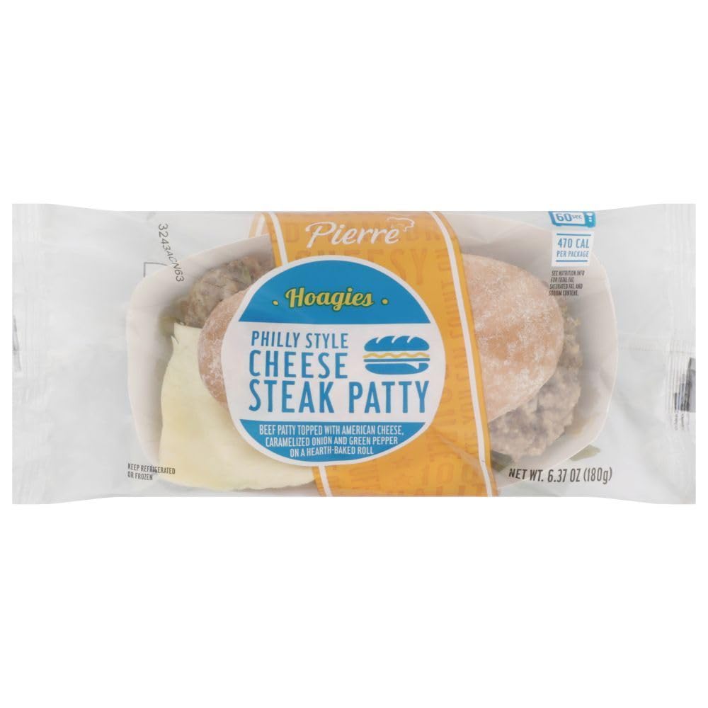 Pierre Philly Style Cheesesteak Sandwich, 6.2 Ounce -- 12 per case.