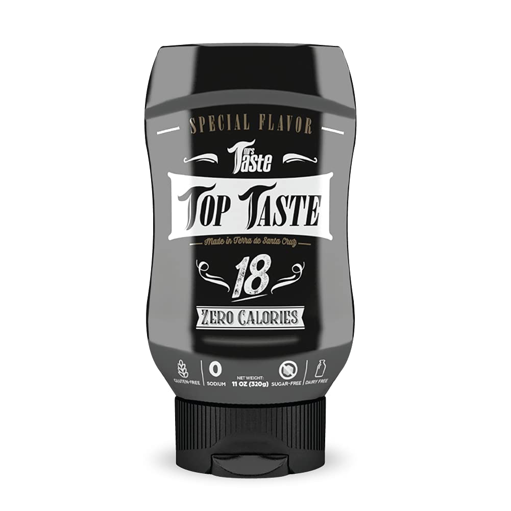 Mrs Taste Sugar Free Sauce, Zero Calories, Zero Sodium, Zero Sugar, High Fiber, Keto Friendly, Paleo Friendly, Condiments and Sauces (Top Taste