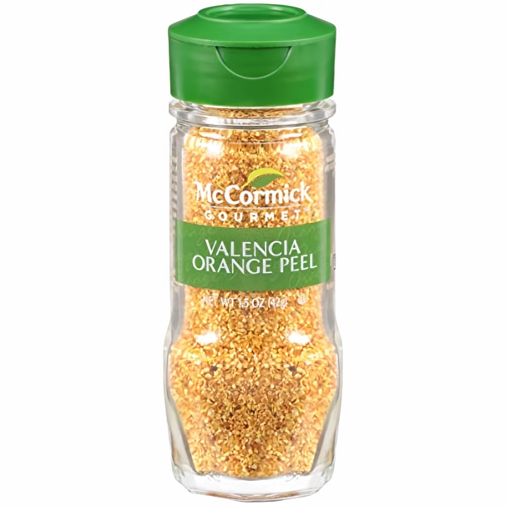 McCormick Gourmet Collection VALENCIA ORANGE PEEL 1.5oz (2 Pack)