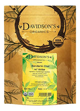Davidson's Organic Tea Bulk, Mandarin Chai W / Anise, 16-Ounce Bag