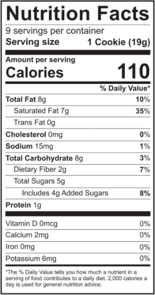 Emmy's Organics Coconut Cookies, Vanilla Bean, 6 oz (Pack of 2) | Gluten-Free Organic Cookies, Vegan, Paleo-Friendly