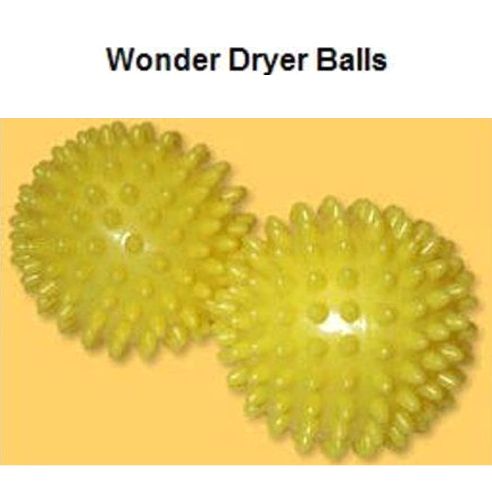 Mystic Wonders Clothes Laundry Machine Dryer Balls Set Reduce Static Dry Time Remove Wrinkles