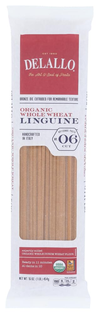 D?lall? ?rganic Wh?l? Wh?at Linguin? Pasta - Cas? ?f 16-1 lb. - Bulk Buy