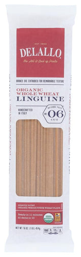 D?lall? ?rganic Wh?l? Wh?at Linguin? Pasta - Cas? ?f 16-1 lb. - Bulk Buy
