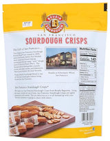 Boudin Sourdough, Crisps San Francisco Three Cheese, 6 Ounce