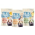Blue Stripes Cacao Fruit Gummies Variety Pack - Fruit Snacks for Kids and Adult | No Sugar Added | Gluten Free, Vegan Chewy Superfruit Gummy | Mango