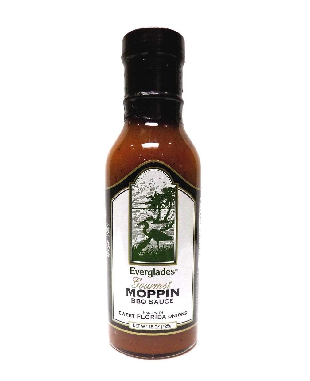 Everglades Moppin' BBQ Sauce - Southern BBQ Mopping Sauce with Everglade Seasoning - 15 oz