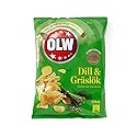Olw Dill & Graslok Dill & Chives Crisps 175g - (Pack of 4)