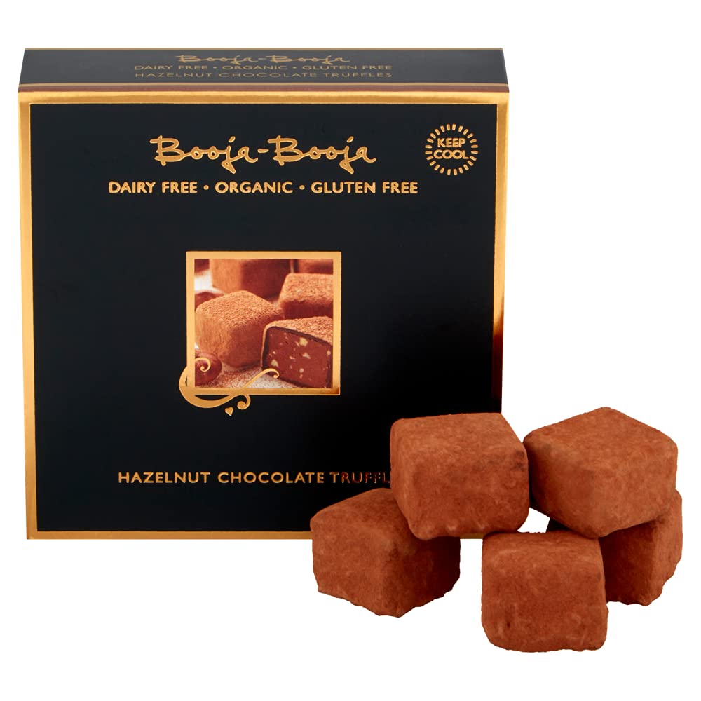 Booja Booja Dairy Free Hazelnut Crunch Chocolate Truffles 104g