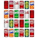 Coca-Cola Variety Pack - 24 Pack Assorted Mini Soda (7.5 Fl Oz Cans) - Coke, Cherry Coke, Diet Coke, Coke Zero, Fanta Orange, Seagram’s Ginger Ale
