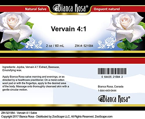 Bianca Rosa Vervain 4:1 Salve (2 oz, ZIN: 521584) - 2 Pack