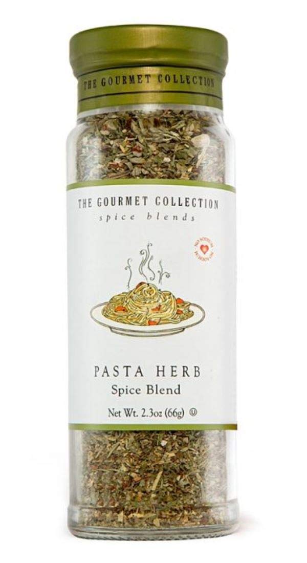 The Gourmet Collection Spice Blends Pasta Herb Blend - Seasoning for Cooking: Italian, Mediterranean, Greek. Meat, Fish, Pasta Seasoning: 156 Servings