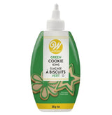 Wilton Cookie Icing, Quick-Setting, No Heating Needed Squeeze Bottle for Decorating Sugar Cookies & Holiday Treats, 7.5 oz., Green
