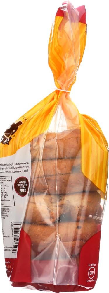 Udis Gluten Free Cinnamon Raisin Bagel 4 Ct (Pack of 4)