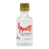 Amoretti - Peppermint Extract Water Soluble 2 oz - Highly Concentrated & Perfect For Pastry, Savory, Brewing, and more, Preservative Free, Vegan