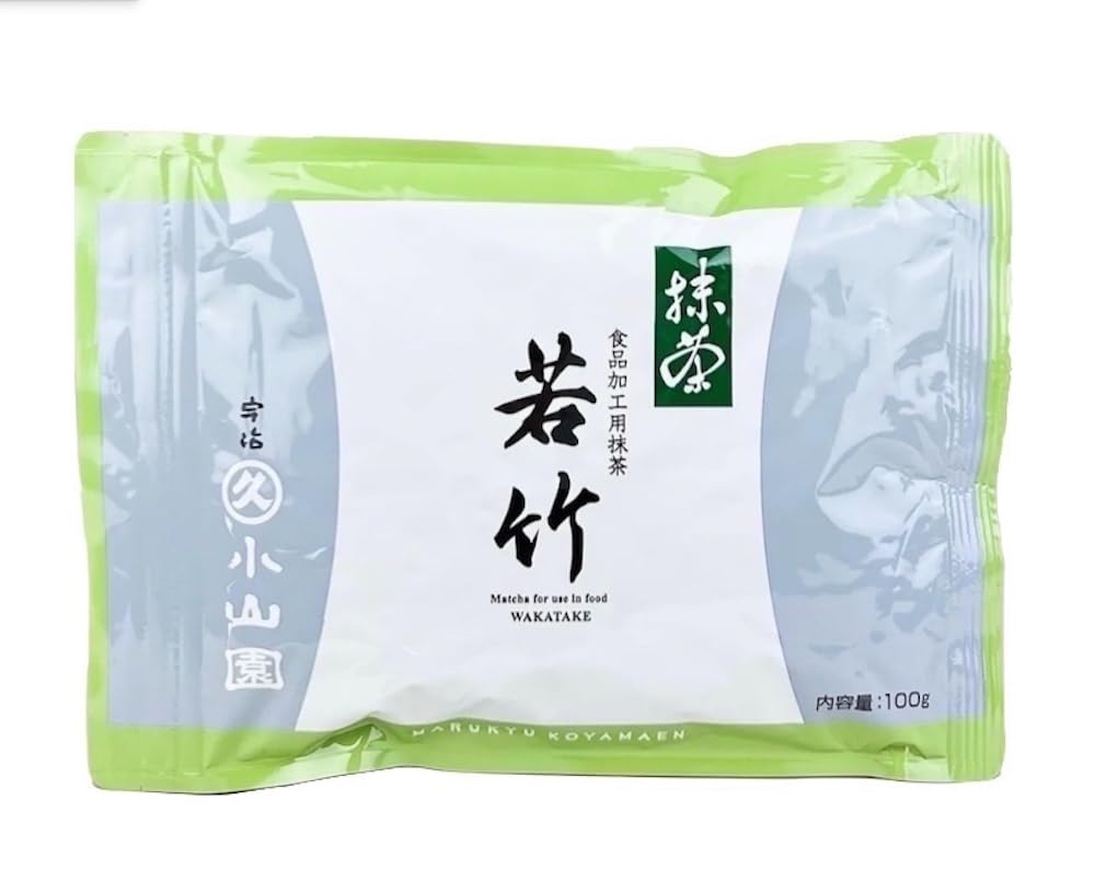 Wakatake Matcha - 100g Bag - Stone-Ground Japanese Green Tea Powder from Kyoto for Lattes, Tea & Daily Use