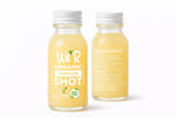 WE'R Organic GINGER Shot Certified Organic & Non-GMO. 2Fl Oz Each (12 Pack / 24Fl Oz Total)