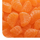 Orange Slices Jelly Candy - 1 Pound Pack (35 Count) - Jelly Candy - Naturally Flavored Fruit Slices - Gelatin Free Chewy Candies for Buffets, Snacking