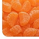 Orange Slices Jelly Candy - 1 Pound Pack (35 Count) - Jelly Candy - Naturally Flavored Fruit Slices - Gelatin Free Chewy Candies for Buffets, Snacking