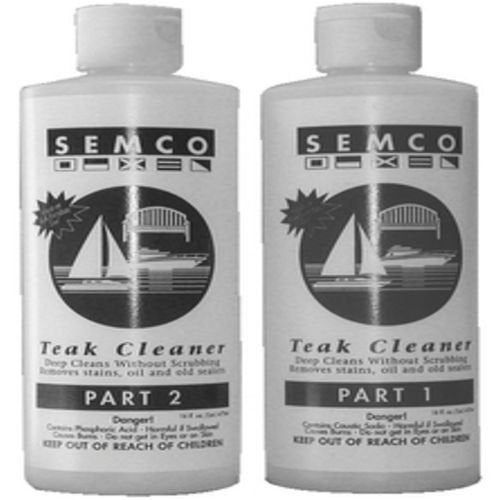 Semco Teak 20724 TEAK CLEANER PARTS 1&2/BAG 2-PART TEAK CLEANER