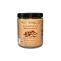 100% Pure Cashew Butter, Single Ingredient, No Salt, No Sugar, No Palm Oil, No Additives, Vegan, Plant Based Protein, Premium Roasted Cashews, 9.25oz