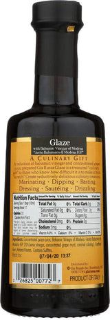Gia Russa Balsamic Glaze, 8.5-Ounce Glass Bottles (Pack of 3) by Gia Russa