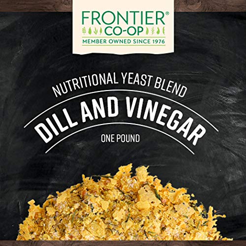 Frontier Co-op Dill and Vinegar Nutritional Yeast Blend 1lb