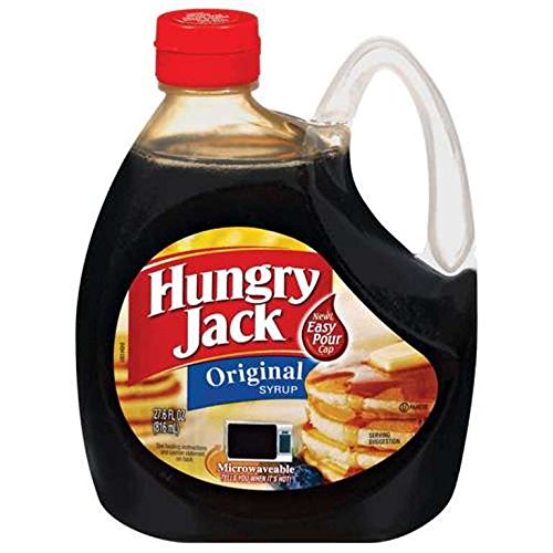 Hungry Jack Pancake Syrup, Regular, 27.6 Ounce (Pack of 6)