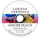 Ginger Peach Yerba Mate Tea (Single Serve K-Cup Pods) (12 pods, ZIN: 572822) - 2 Pack