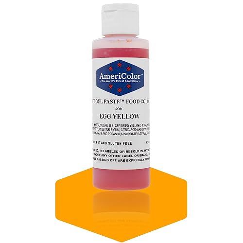 AmeriColor Gel Colour - Egg Yellow - 4½ oz